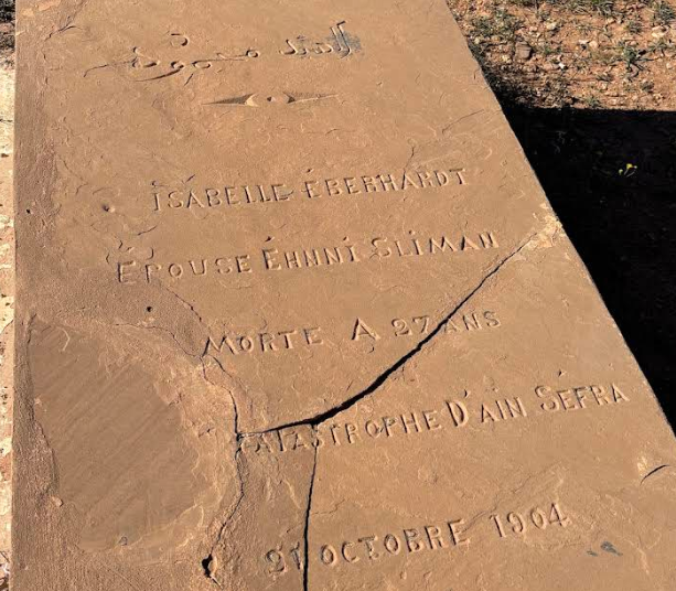tombe isabelle eberhardt ain sefra algérie