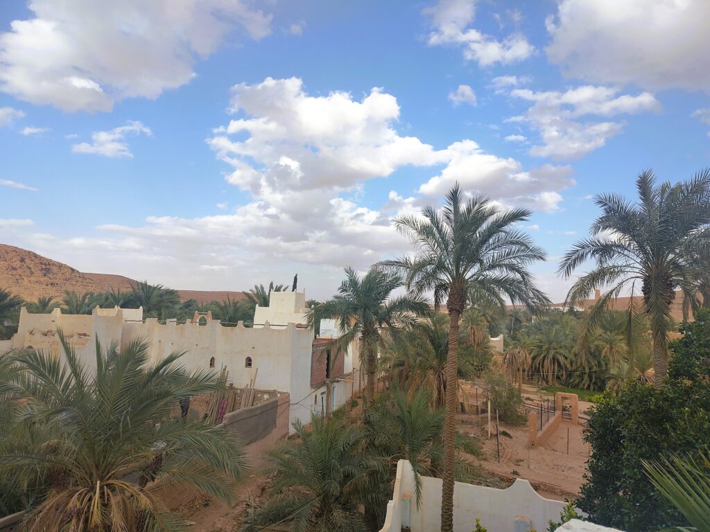 Dormir palmeraie Béni Isguen Ghardaia